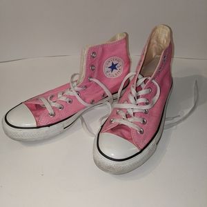 Pink High Top Converse